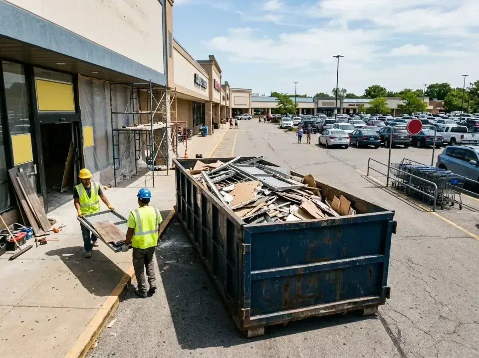 retail-store-renovation-debris-003 — frequently asked questions, Roll-off Dumpster Rentals in Osage Beach, MO